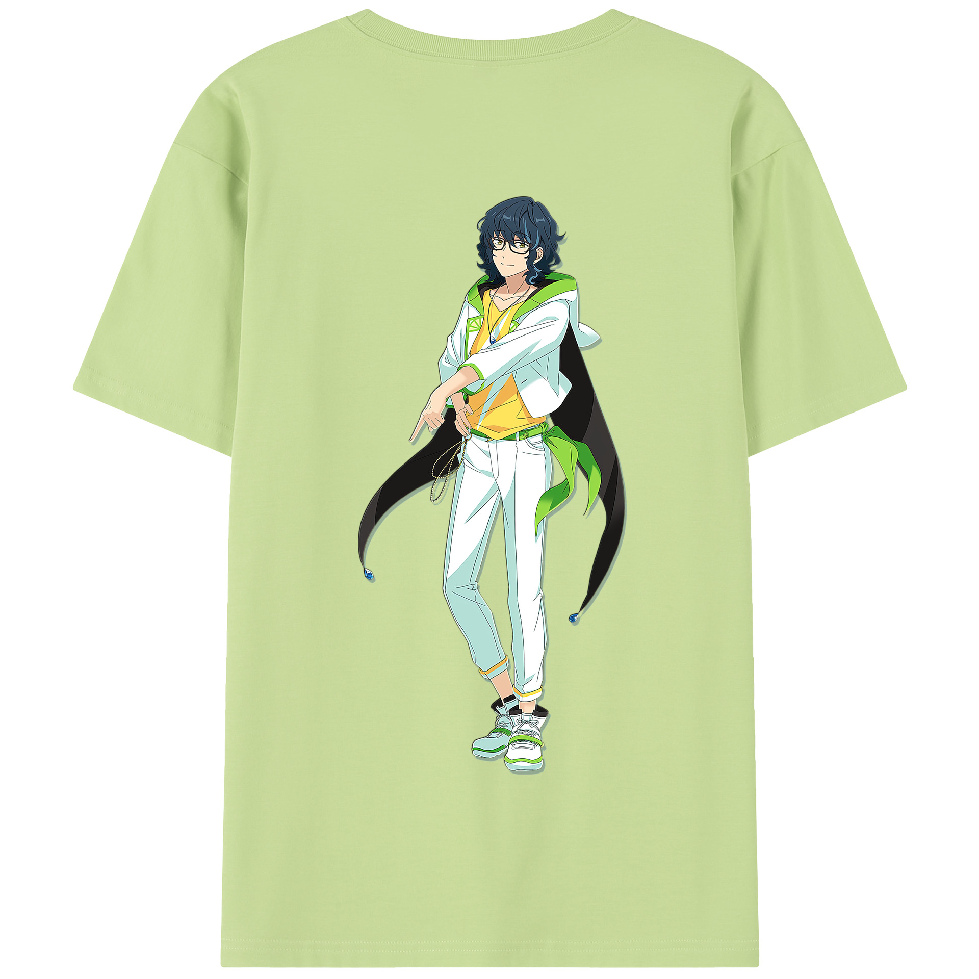 （画像用） あんさんぶるスターズ! Ensemble Stars 綿100％半袖Tシャツ（背面プリント）